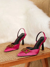 Plus Size Women Fashion Pointed Toe Stiletto Heel Pumps,